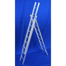 ESCADA ALUMÍNIO REDONDA TRIPLA